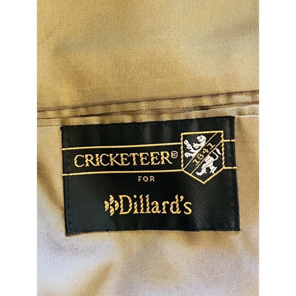 Cricketeer 1847 Dillard’s Vintage Men’s Blazer Houndstooth Plaid Union Made USA - Picture 11 of 11